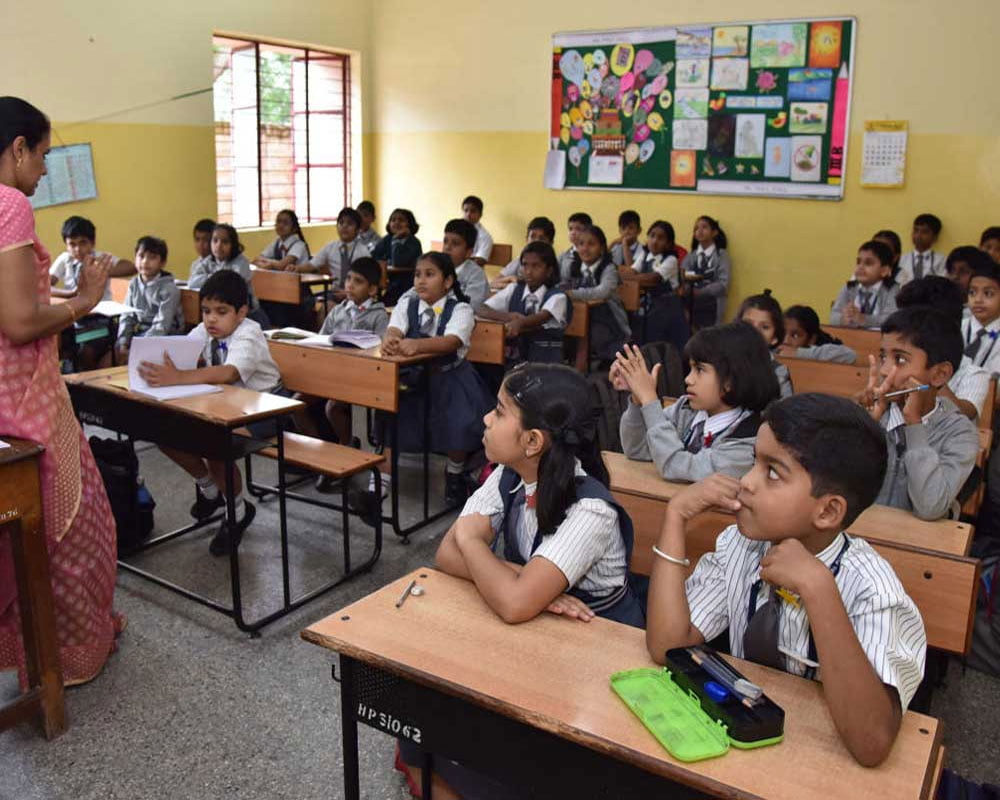 School structure and layout in India